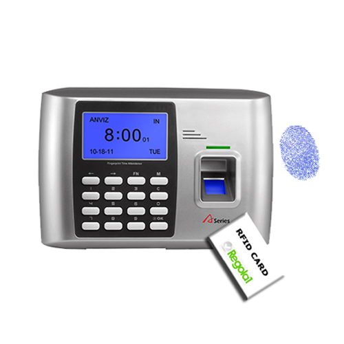 Anviz, A300ID: biometrico, RFID e codice PIN.